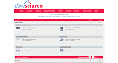 Desktop Screenshot of foto.dovesciare.it